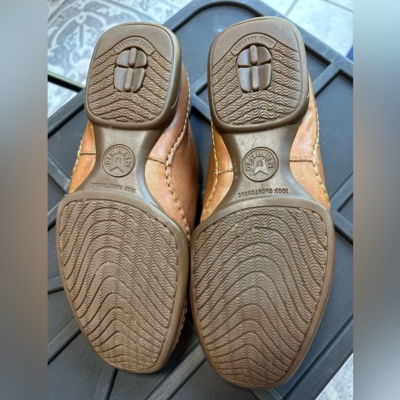 Mephisto Brown Leather Slip-On Loafers Size 10 Cool Air - Picture 4 of 9